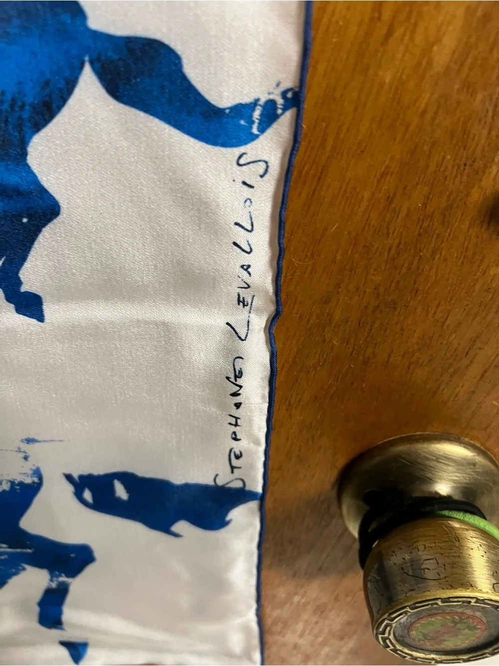 Longines equestrian silk scarf 34”